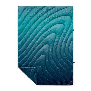 Rumpl Original Puffy Blanket - Ocean Fade - 1 Person