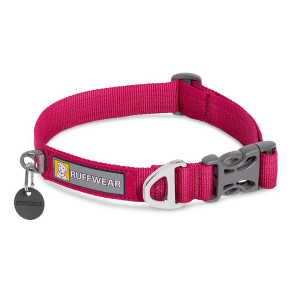 Ruffwear Front Range Dog Collar - Hibiscus Pink - 20in - 26in