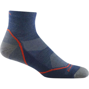 Darn Tough Light Hiker 1/4 Lightweight Sock - Men's - Denim - XL