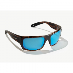 Bajio Nato Sunglasses - Polarized - Dark Tortoise Gloss with Blue Glass