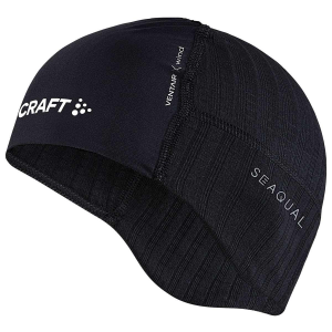 Craft Active Extreme X Wind Hat - Black and Granite - L/XL
