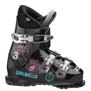 Dalbello Green Gaia 3.0 GW Ski Boot - Kids' - Black and Black - 19.5
