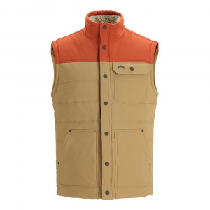 Simms Cardwell Vest - Men's - Clay and Camel - L
