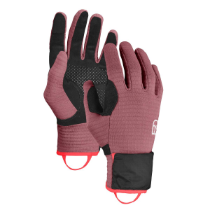 Ortovox Fleece Grid Cover Glove - Women's - Mountain Rose - M