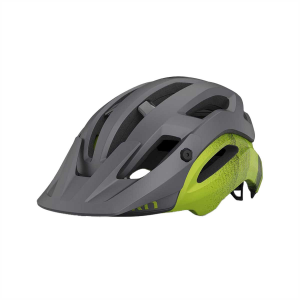 Giro Manifest Spherical Helmet - Metallic Black and Ano Lime - L