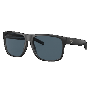 Costa Spearo XL Polarized Sunglasses - Matte Black with Grey 580P