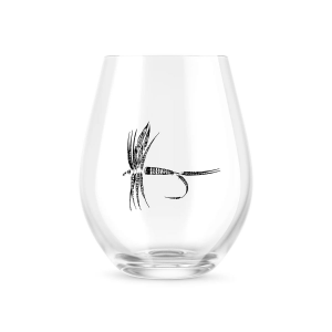 RepYourWater Stemless Wine Glass - Feather Fly