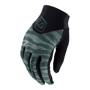 Troy Lee Designs Ace 2.0 Tiger Print Glove - Women's - Steel Green - S