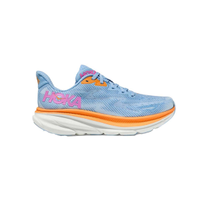 Hoka Clifton 9 Shoe - Women's - Airy Blue and Ice Water - 10
