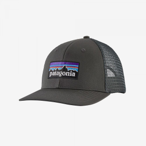 Patagonia P-6 Logo Trucker Hat - Forge Grey