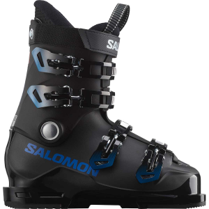 Salomon S/Max 60 RT Ski Boot - Kids' - Black Process Blue - 24.5