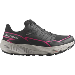 Salomon Thundercross GTX Trail Running Shoe - Women's - Black and Black and Pink Glo - 11