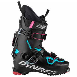 Dynafit Radical Boot - Women's - Puritan Grey and Fluo Coral - 22.5