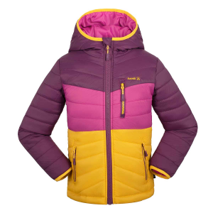 Kamik Harley Light Weight Quilted Jacket - Girls' - Grape and Magenta - 5