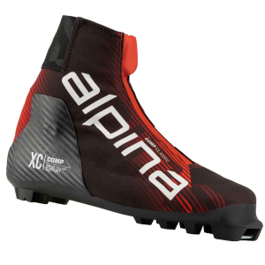 Alpina Comp Classic Boot - Red and White and Black - 48