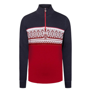 Dale Of Norway Moritz Basic Sweater - Men's - Raspberry Navy Off White - S