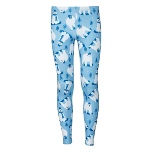 Hot Chillys Original Print Tight - Kids' - Polar Bear - S