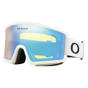 Oakley Target Line M Goggle - Matte White with Hi Yellow