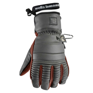Wells Lamont Ajax Glove - Brandy Brown and Grey - L