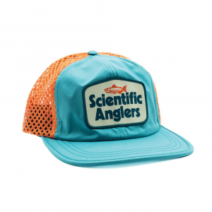 Scientific Anglers Quick Dry Packable Hat - Orange and Blue