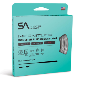 Scientific Anglers Magnitude Smooth Bonefish Plus - Full Clear Floating Fly Line - Clear - WF9F
