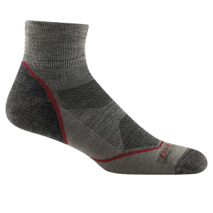 Darn Tough Light Hiker 1/4 Lightweight Sock - Men's - Taupe - L