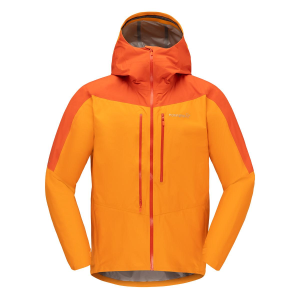 Norrona Falketind Gore-Tex Paclite Jacket - Men's - Arednalin and Orange Popsicle - S