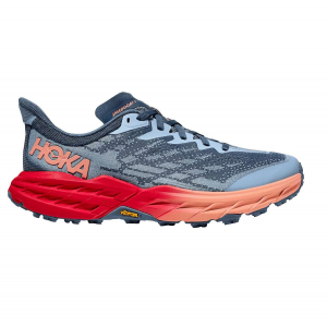 Hoka One One Speedgoat 5 Shoe - Women's - Real Teal and Papaya - 10