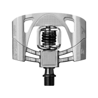 CrankBrothers Mallet 2 Pedals - Raw and Silver - One Size