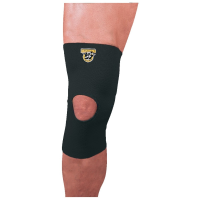 Seirus Hyperflex Padded Open Patella Brace - Black - XL