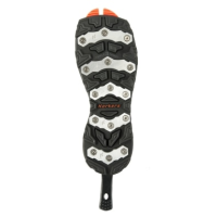 Korkers Triple Threat Aluminum Bar Sole - Black Orange - 6