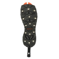 Korkers Triple Threat Carbide Spike Sole - Black Orange - 5