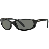 Costa Brine Sunglasses - Polarized - Matte Black with Grey 580P