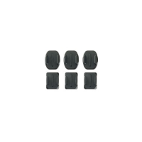 GoPro Flat and Curved Adhesive Mounts - Black - One Size