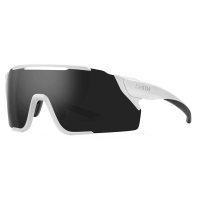 Smith Attack MAG MTB Sunglasses - ChromaPop - Matte White with Black