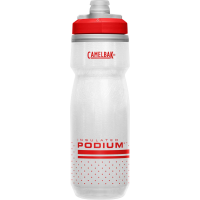 CamelBak Podium Chill Water Bottle - 21 oz - Fiery Red and White