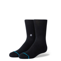 Stance Icon St Sock - Kids' - Black - M