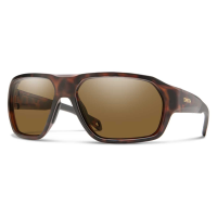 Smith Deckboss Glass Sunglasses - Polarized Chromapop - Matte Tortoise with Brown