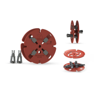 Scientific Anglers Regulator Line Winder - Red and Grey