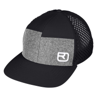 Ortovox Logo Air Trucker Cap - Black Raven