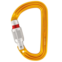 Petzl Sm'D Carabiner - Gold - Screw Lock