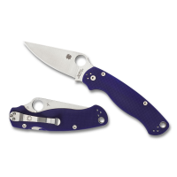 Spyderco Para Military 2 Knife - Dark Blue - One Size