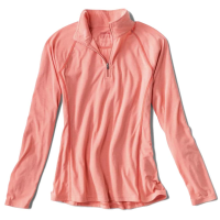 Orvis Dri Release Casting Long Sleeve 1/4-Zip - Women's - Clay - XS