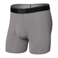 Saxx Quest Boxer with Fly - Dark Charcoal II - S