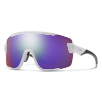 Smith Wildcat Sunglasses - ChromaPop - White with Violet Mirror