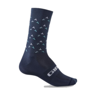 Giro Comp Racer High Rise Sock - Harbor Blue Eggs - M