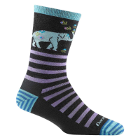 Darn Tough Animal Haus Lightweight Crew Sock - Women's - Shadow - S