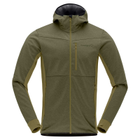 Norrona Falketind Warm 2 Octa Hooded Jacket - Men's - Olive Night and Olive Drab - L