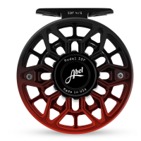 Abel SDF 4/5 Reel - Ported Black Red Fade - 4/5