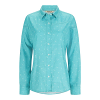 Simms Isle Shirt - Women's - Dragonfly Gulf Blue - L